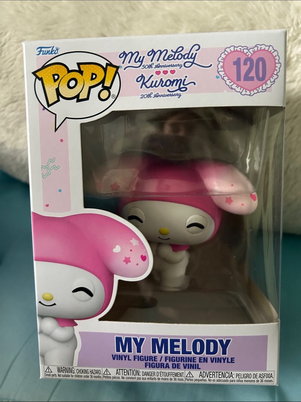 Funko My Melody Vinyl Figure - Pink & White